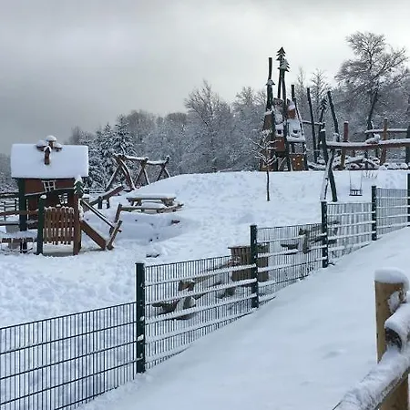 Winterberg An Der Erlebniskappe Zur Mountainbikestrecke